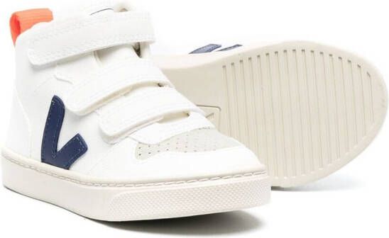 VEJA Kids Sneakers met klittenband Wit