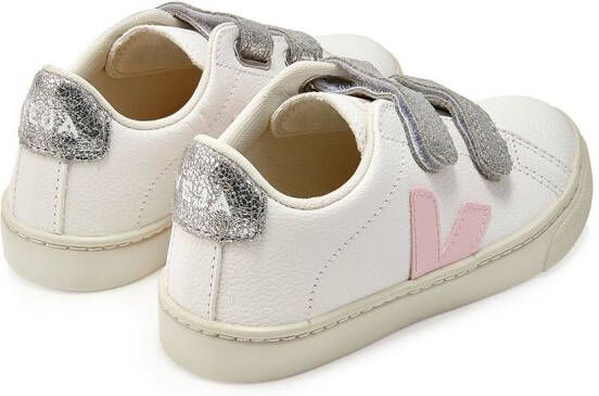 VEJA Kids Sneakers met klittenband Wit