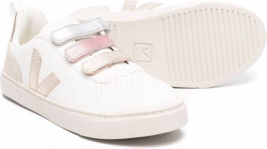 VEJA Kids Sneakers met klittenband Wit