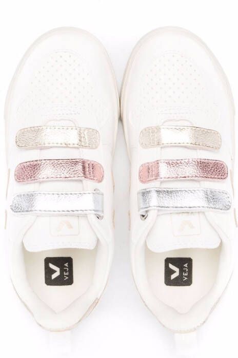 VEJA Kids Sneakers met klittenband Wit