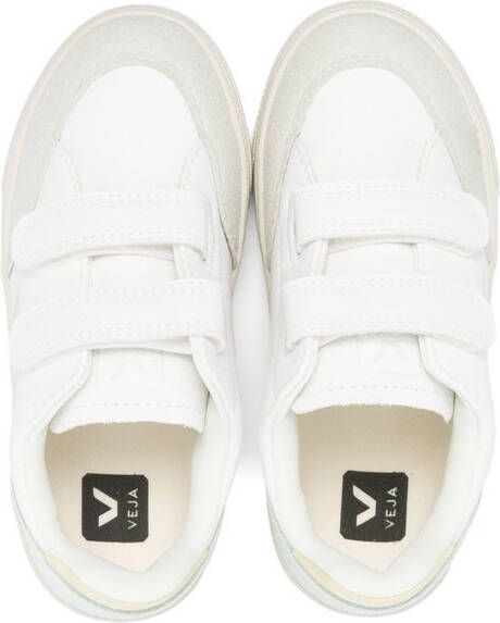 VEJA Kids Sneakers met klittenband Wit