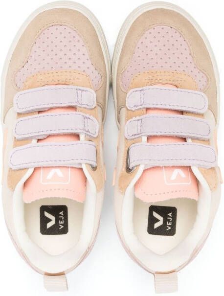 VEJA Kids Sneakers met logopatch Bruin