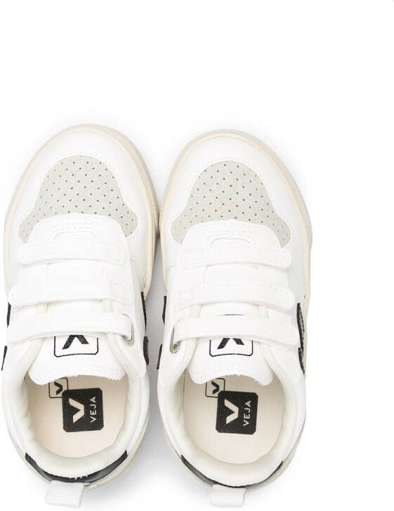 VEJA Kids V-12 sneakers met klittenband Wit