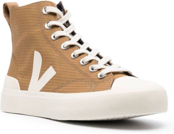 VEJA Sneakers met logopatch Bruin