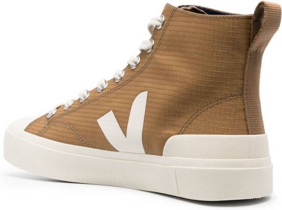 VEJA Sneakers met logopatch Bruin