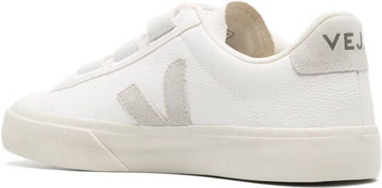 VEJA Recife Chromefree sneakers met klittenband Wit