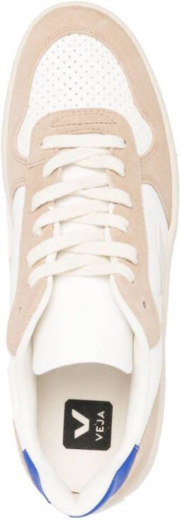 VEJA V-10 Chromefree low-top sneakers Wit