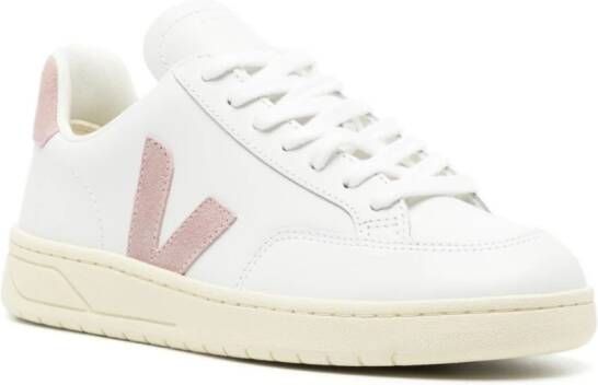 VEJA V-12 leren sneakers Roze