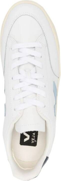 VEJA V-12 leren sneakers Wit