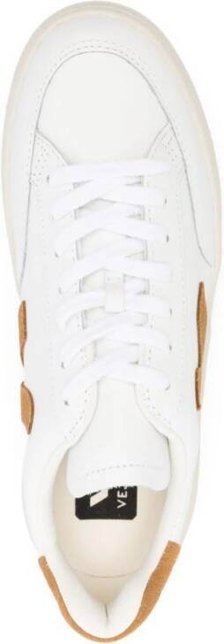 VEJA V-12 leren sneakers Wit