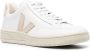 VEJA V 12 low top sneakers dames leer rubber Stof 41 Wit - Thumbnail 2