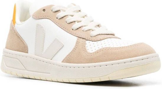 VEJA V-12 suède sneakers Wit