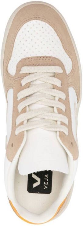 VEJA V-12 suède sneakers Wit