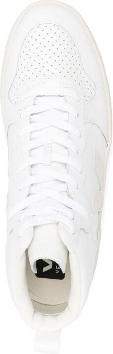 VEJA V-15 high-top sneakers Wit