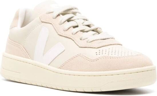 VEJA V-90 leren sneakers Beige