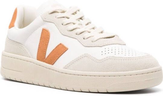 VEJA V-90 leren sneakers Wit