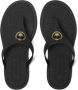 Versace Alia platte sandalen Zwart - Thumbnail 3