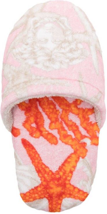 Versace Barocco Sea slippers Roze