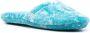 Versace Slippers met barokprint Blauw - Thumbnail 2