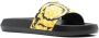 Versace Barocco rubberen slippers Zwart - Thumbnail 2