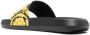 Versace Barocco rubberen slippers Zwart - Thumbnail 3