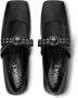 Versace Carla Ribbon ballerina's met studs Zwart - Thumbnail 3