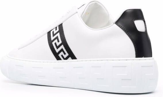 Versace Greca low-top sneakers Wit