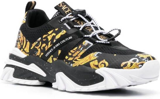 Versace Jeans Couture Low-top sneakers Zwart