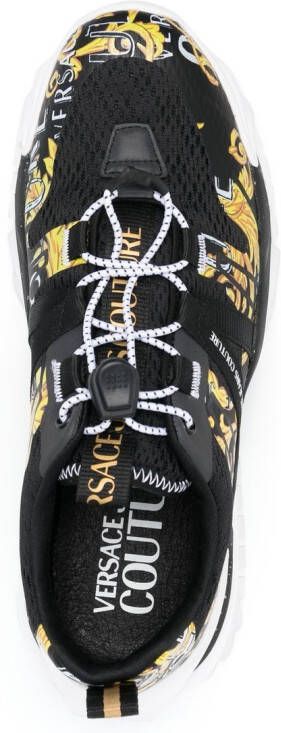 Versace Jeans Couture Low-top sneakers Zwart