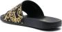 Versace Jeans Couture Slippers met 'Barocco' print Zwart - Thumbnail 3