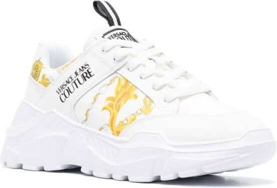 Versace Jeans Couture Low-top sneakers Wit