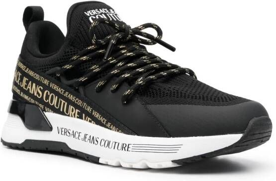 Versace Jeans Couture Dynamic low-top sneakers Zwart