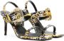 Versace Jeans Couture Sandalen met barokprint Zwart - Thumbnail 2