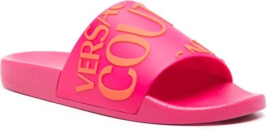 Versace Jeans Couture Fondo Shelly slippers Roze