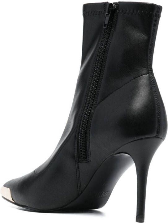 Versace Jeans Couture Laarzen met puntige neus Zwart