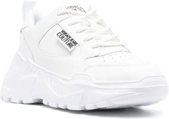 Versace Jeans Couture Low-top sneakers Wit