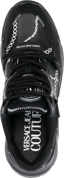 Versace Jeans Couture Low-top sneakers Zwart