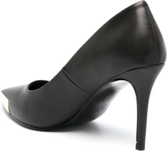 Versace Jeans Couture Leren pumps Zwart