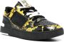 Versace Jeans Couture Chain Couture leren sneakers Zwart - Thumbnail 2