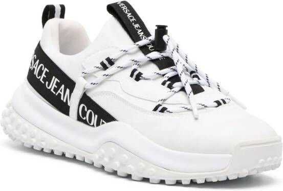 Versace Jeans Couture Sneakers met logoprint Wit