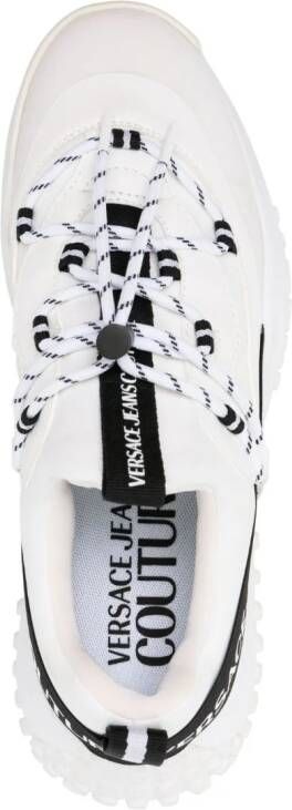 Versace Jeans Couture Sneakers met logoprint Wit