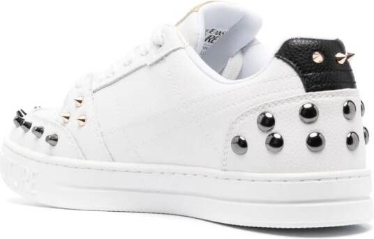 Versace Jeans Couture Leren sneakers Wit