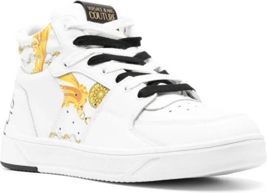 Versace Jeans Couture Starlight sneakers met logoprint Wit