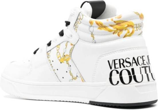 Versace Jeans Couture Starlight sneakers met logoprint Wit