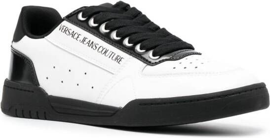 Versace Jeans Couture Tweekleurige sneakers Zwart