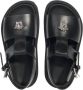 Versace Kids La Medusa leren sandalen Zwart - Thumbnail 4