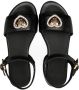 Versace Kids Sandalen met logoplakkaat Zwart - Thumbnail 3