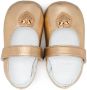 Versace Kids Medusa ballerina's met plakkaat Geel - Thumbnail 3