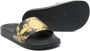 Versace Kids Badslippers met Medusa-print Zwart - Thumbnail 2