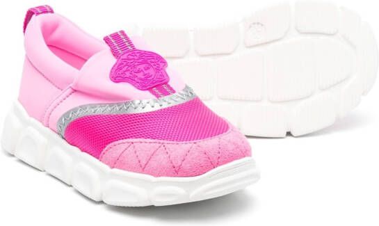 Versace Kids Medusa sneakers Roze